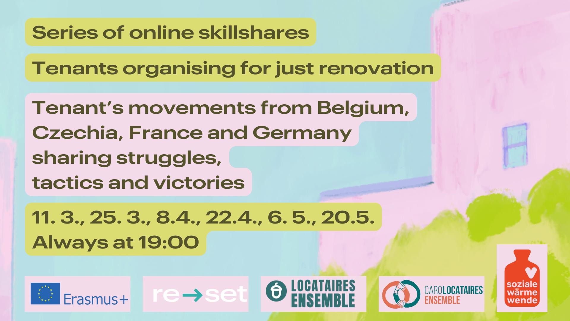 Tenants Organising for Just Renovations - online skillshares